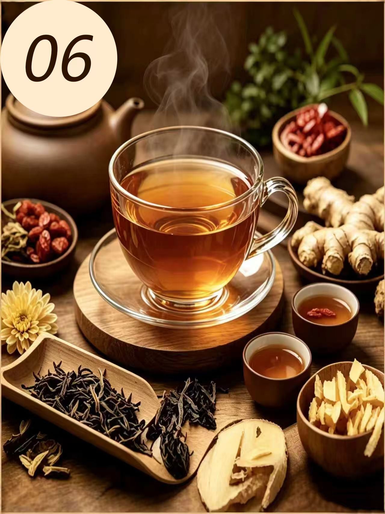 Brüh eine gute Tasse Tee und bleib gesund!