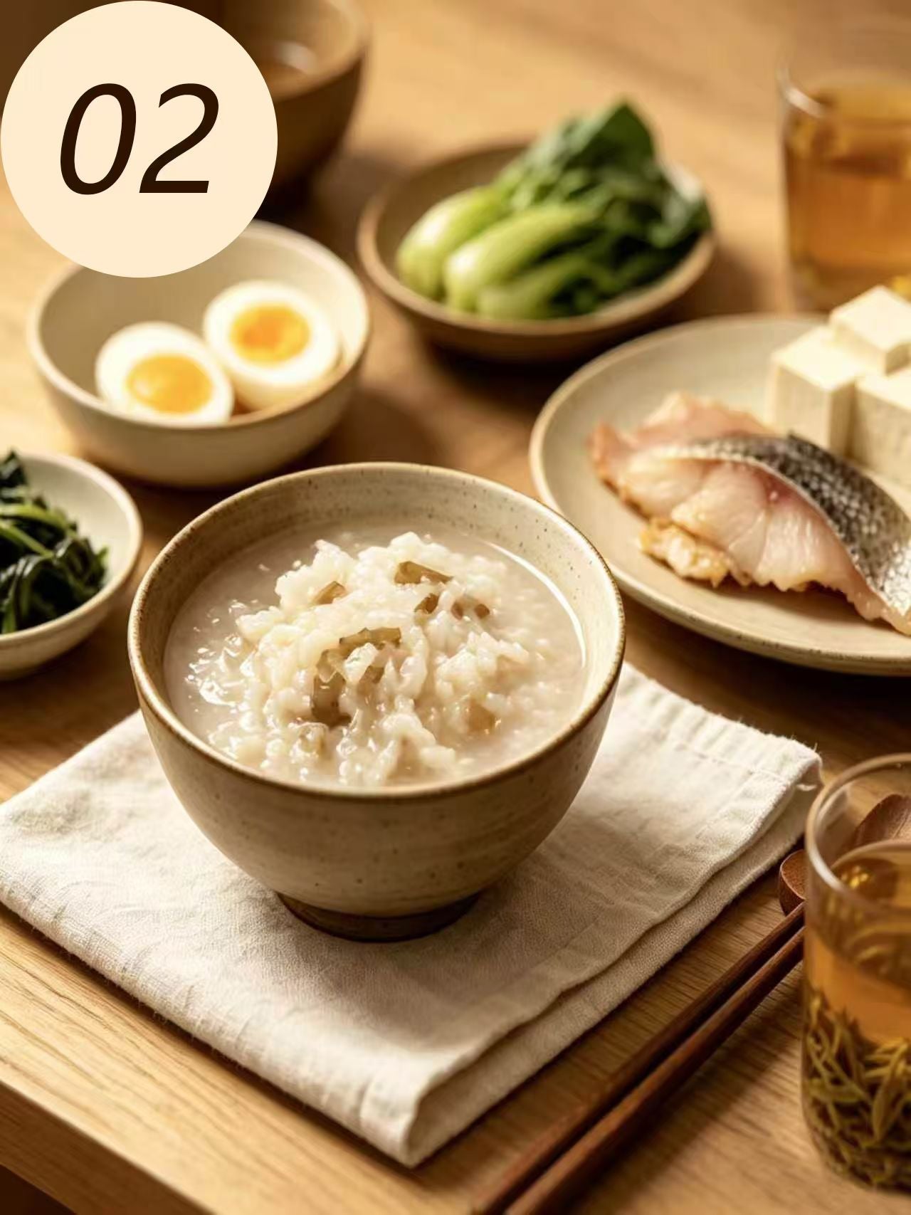 Ernähre dich gesund, behalte einen guten Appetit!